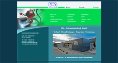 Desktop Screenshot of epa-schweisstechnik.de